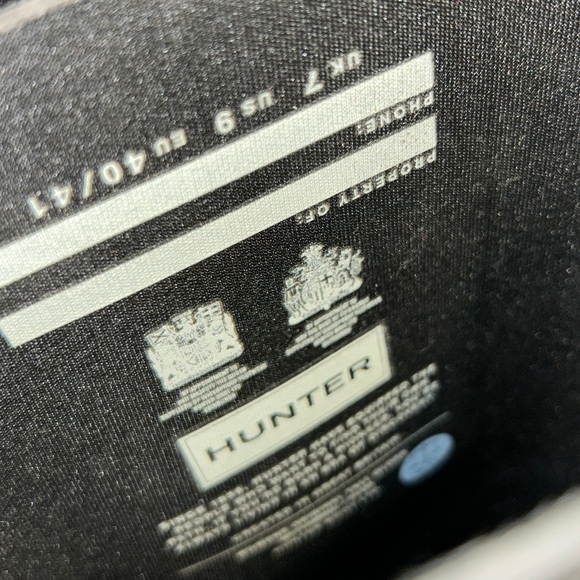 Hunter Glossy Black Boots🥳🥳❌❌ - Picture 6 of 7